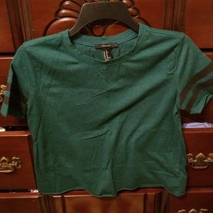 Forever 21 green t